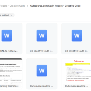 Kevin Rogers - Creative Code